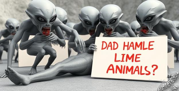 Los aliens nos juzgarían por nuestra forma de tratar a los animales