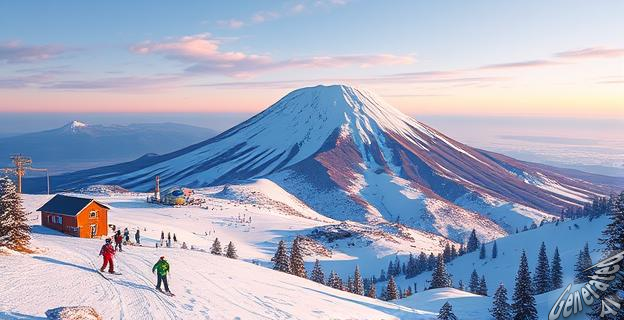 La estación de esquí Etna Nord es un lugar único en el mundo donde se puede esquiar en un volcán activo.