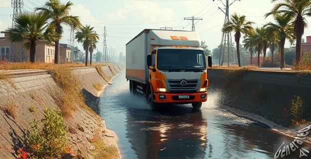 La misión 'Hacerlo Mejor' en Deliver at all Cost utiliza un elemento similar a Terminator 2 para frenar el camión, un puente en construcción