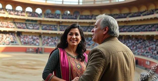 Cayetana Rivera y Manuel Vega demostraron su complicidad en la plaza de Las Ventas