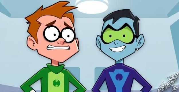 Aparecieron como versiones animadas de sí mismos en el episodio 'Creative Geniuses' de Teen Titans Go!