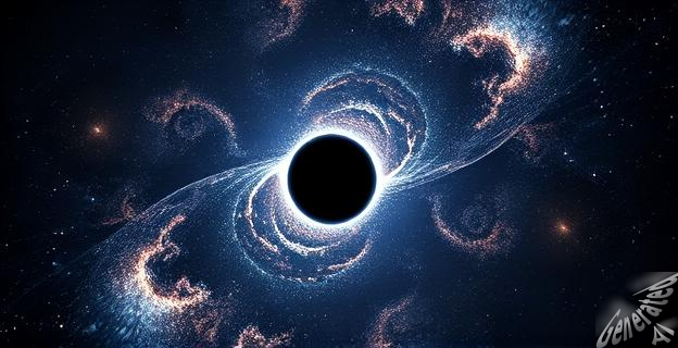 El agujero negro resultante se desplazó a más de 50 km/s