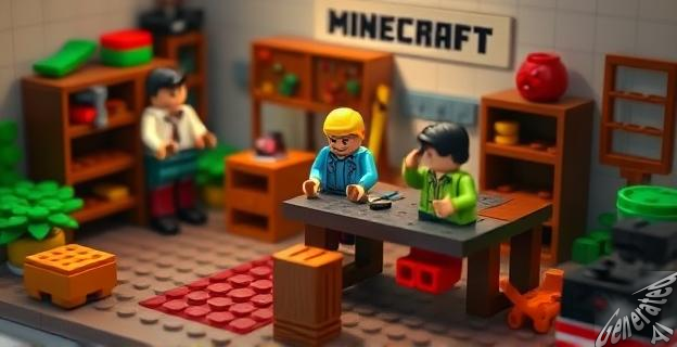 La LEGO Minecraft Mesa de Trabajo está disponible con un 24% de descuento por 67,99 €