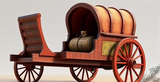 Una botella de gas visible en el interior de un carro