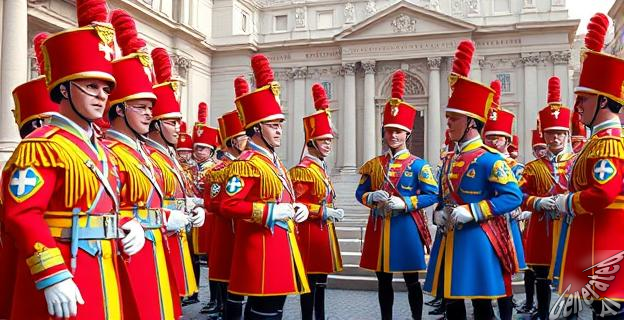 La Guardia Suiza es un cuerpo militar exclusivo que protege al papa y la Ciudad del Vaticano desde 1506