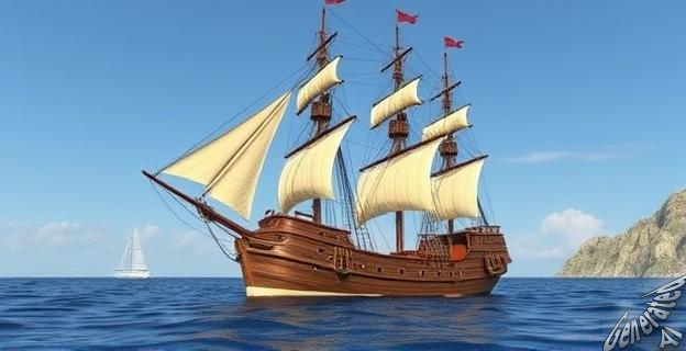 Un barco corsario del siglo XVII con armas ocultas y una misión secreta