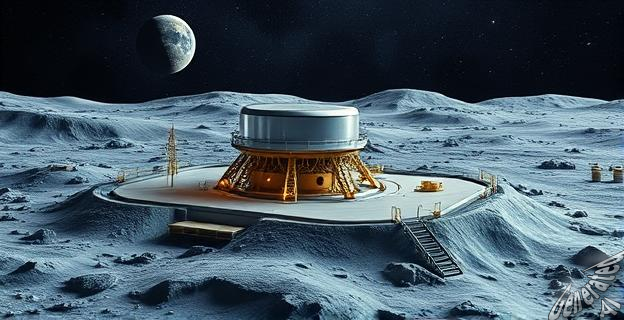 La NASA y China planean instalar reactores nucleares en la Luna para 2030 y 2035 respectivamente