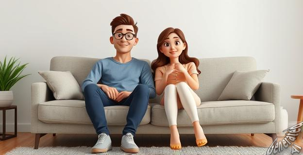 Parejas que cultivan la independencia y la autonomía