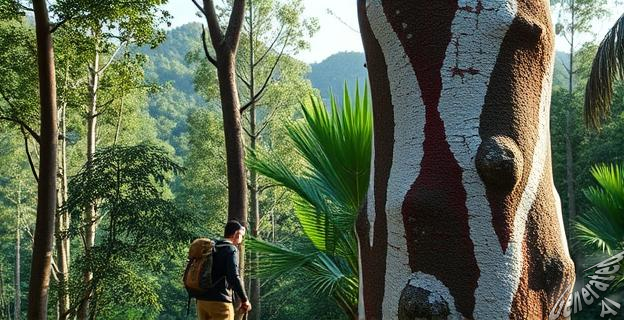 Las rayas blancas y rojas indican senderos de gran recorrido de más de 50 kilómetros