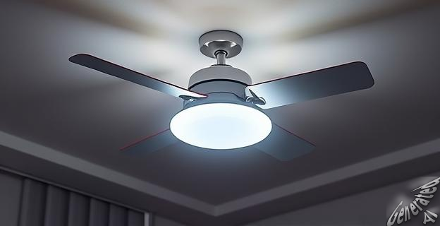 El ventilador de techo NARVI RONDA 1661 WH está disponible por menos de 40 euros