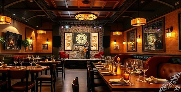 La Qaverna es un restaurante que combina música en vivo con alta cocina en Villaviciosa de Odón
