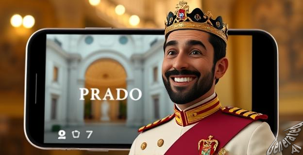 Felipe VI ha participado en un directo de Instagram con el Museo del Prado