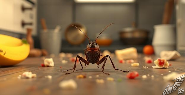 La comida disponible es un gran atractivo para insectos y roedores