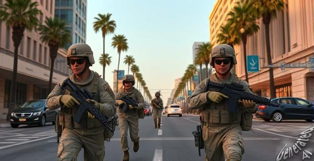 700 marines se desplegarán en Los Ángeles en las próximas 24 horas