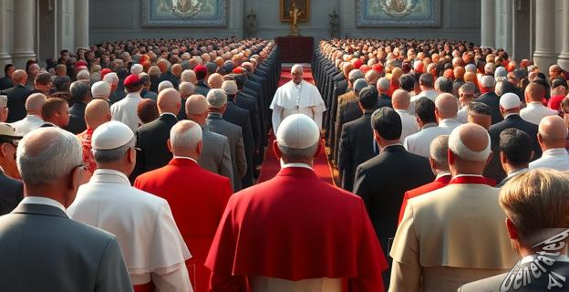 Más de cien comitivas de países asisten al funeral