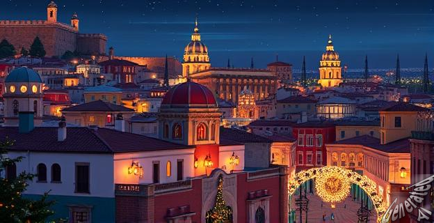 Vigo y Málaga son dos de las ciudades más luminosas y económicas para visitar en Navidad