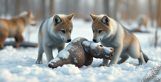 No eran perros domesticados, sino lobos auténticos