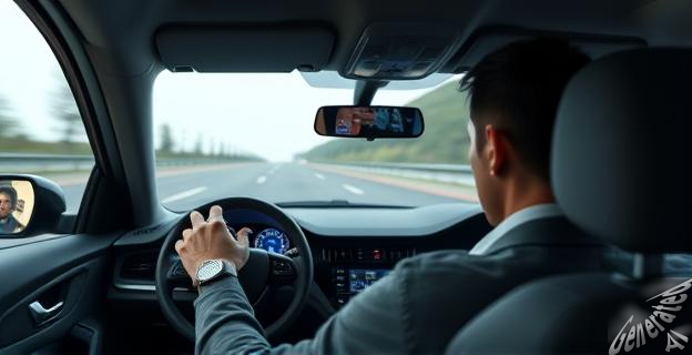 No está prohibido tocar la pantalla del coche, pero puede ser sancionable si se considera una distracción