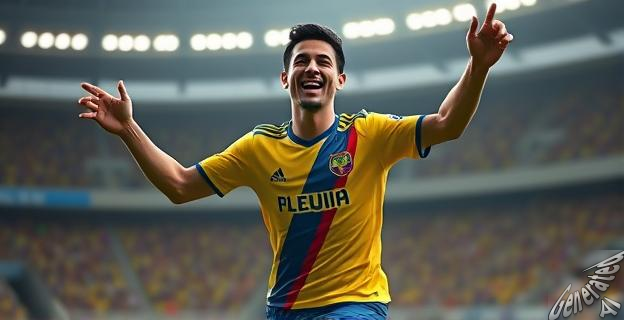 James Rodríguez anotó el gol que clasificó a Colombia para el Mundial