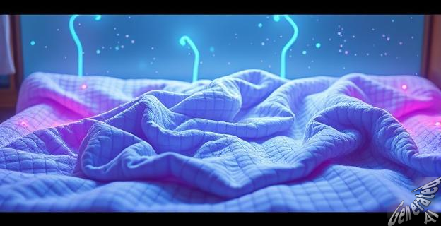 La manta Elegear utiliza tecnología japonesa Arc-Chill para bajar la temperatura corporal entre 3 y 5 grados