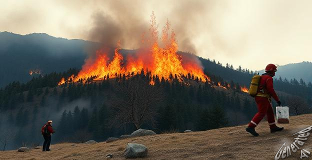 Vivir cerca de un monte en España puede ser un factor de riesgo debido a la alta probabilidad de incendios forestales
