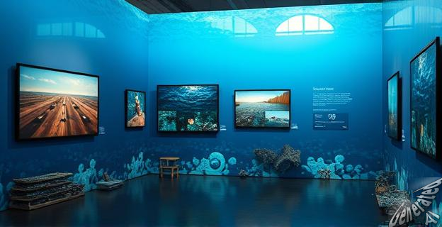 La exposición muestra 21 evidencias científicas del impacto humano en los océanos