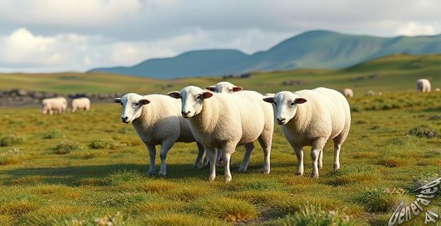 Hay más del doble de ovejas que personas en algunos meses