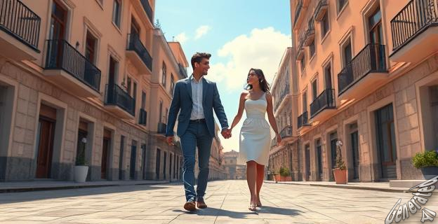 Santi Acosta mantiene una relación con María Ruiz