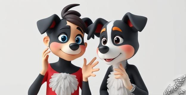 Encontraron a Xoa, un border collie de siete meses