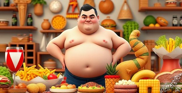 El consumo excesivo de calorías es la principal causa de la obesidad