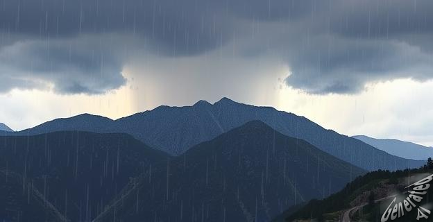 Lluvias y tormentas en la Sierra con temperaturas mínimas entre 8 y 13 grados