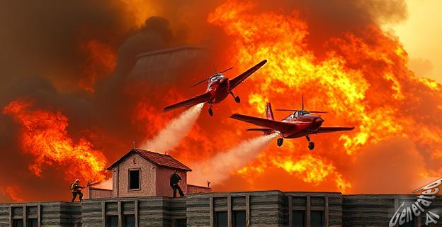 El incendio ha interrumpido la circulación ferroviaria entre Ávila y Madrid
