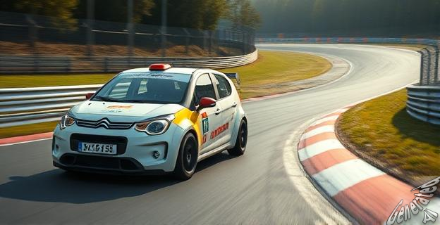 Una Citroën C15 modificada con un motor de 100 CV