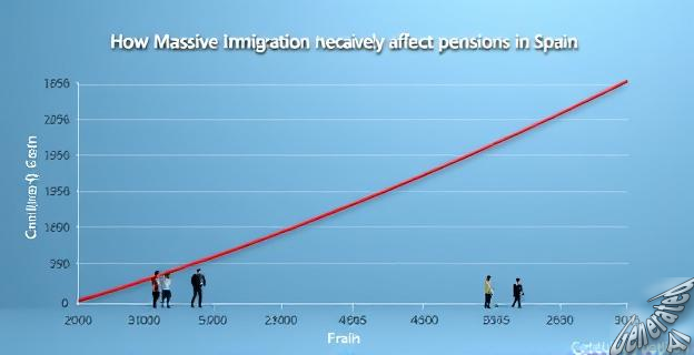 La inmigración masiva no salva las pensiones, las hunde