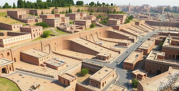 Insulae romanas y vías medievales