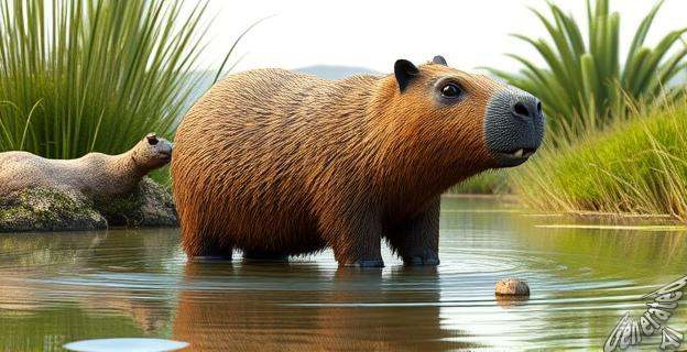 La supervivencia de los capibaras está ligada a la conservación de los humedales