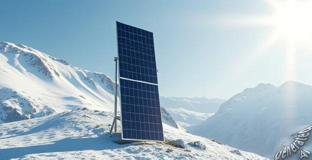 La nieve puede reflejar la luz solar hacia los paneles gracias al efecto albedo