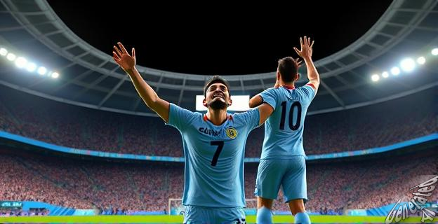 Uruguay se clasificó con una victoria de 3-0