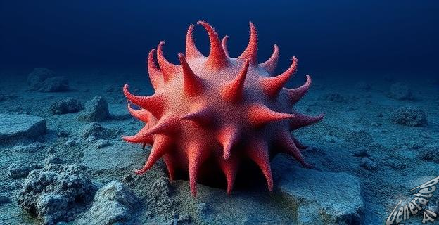 esponja carnívora en forma de esfera