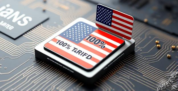 Arancel del 100% a importaciones de semiconductores