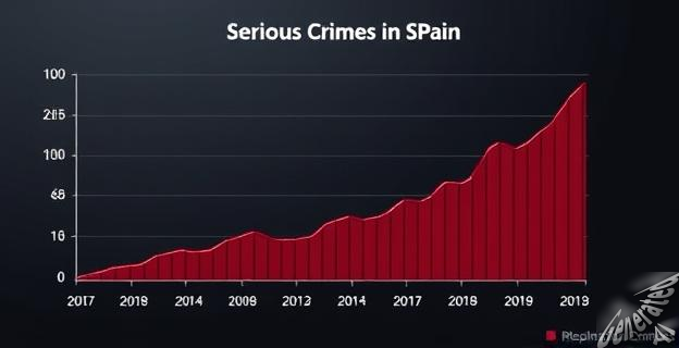 Los delitos graves aumentan un 13,4% en España
