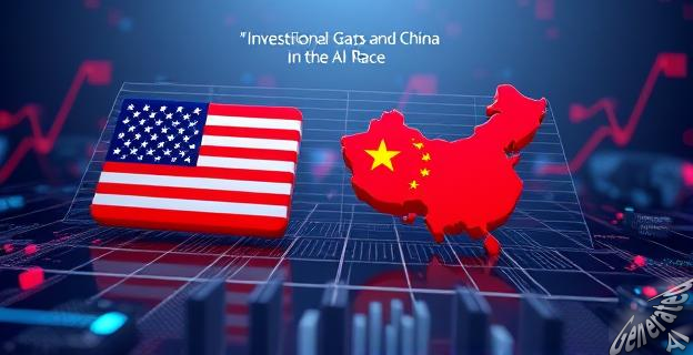 La brecha de inversión entre EEUU y China es de 1:10