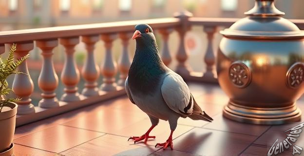 El color plateado o metálico es efectivo para espantar palomas