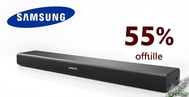 La barra de sonido Samsung HW-Q800D/ZF 2024 está disponible a 339,15 euros con un descuento del 55%