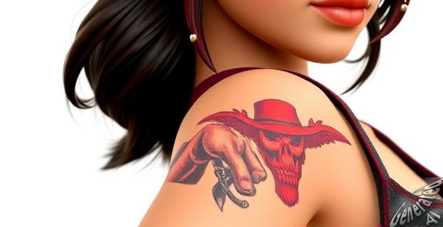 Se tatuó la entrada del diario de Arthur sobre el Coyote