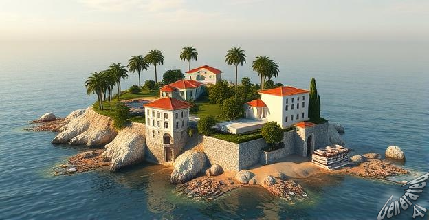 La isla de Pedrosa fue utilizada como lazareto y sanatorio infantil desde 1834 hasta 1988