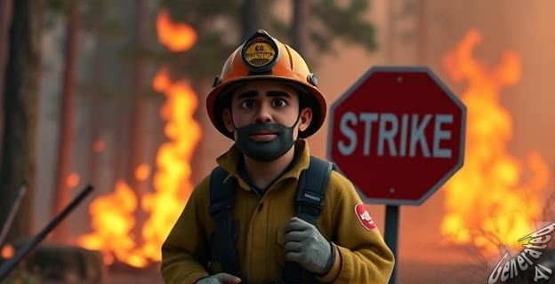 La huelga de los bomberos forestales es considerada un error por haberse convocado en plena oleada de incendios