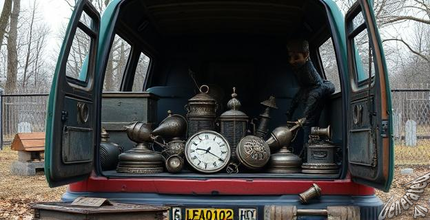 Más de una tonelada de objetos robados recuperados