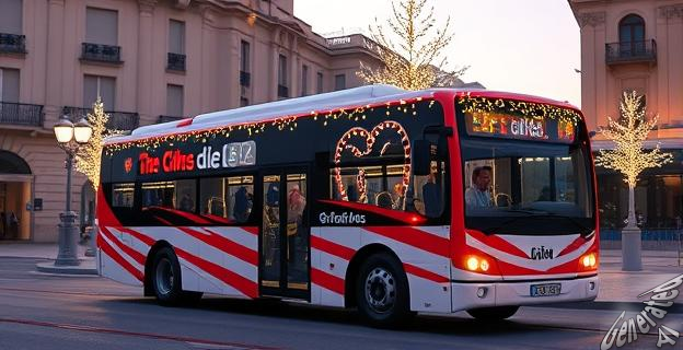 Los viajes gratuitos se realizarán los días 22, 29 y 30 de diciembre y el 2 y 3 de enero