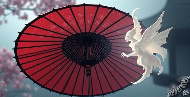 Los paraguas en Japón se utilizan no solo para protegerse del sol o la lluvia, sino también como objetos capaces de atraer o alojar divinidades y espíritus